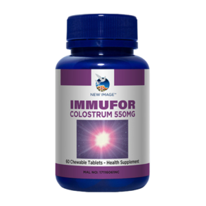 Immufor Colostrum 550mg (60 Chewable Tablets)